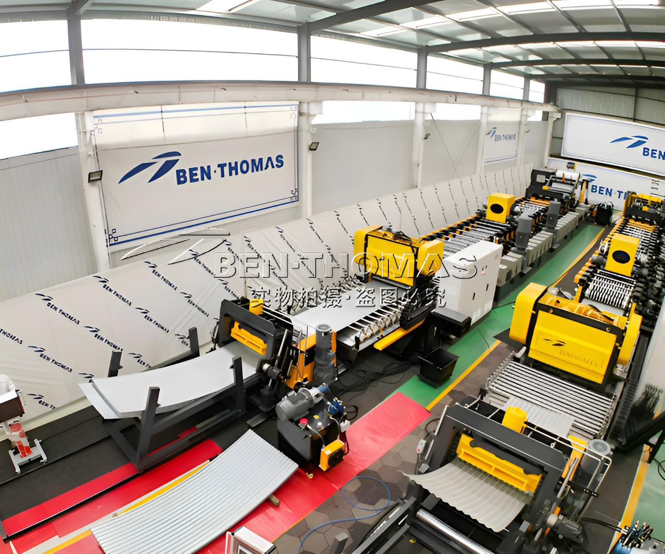 BEN-THOMAS Redefines Silo Manufacturing with High-Precision Silo Corrugated Panel Production Machine