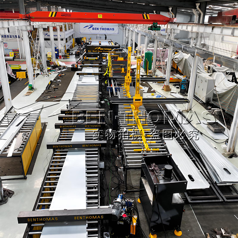 Production Line for Grain Bin Top Panel