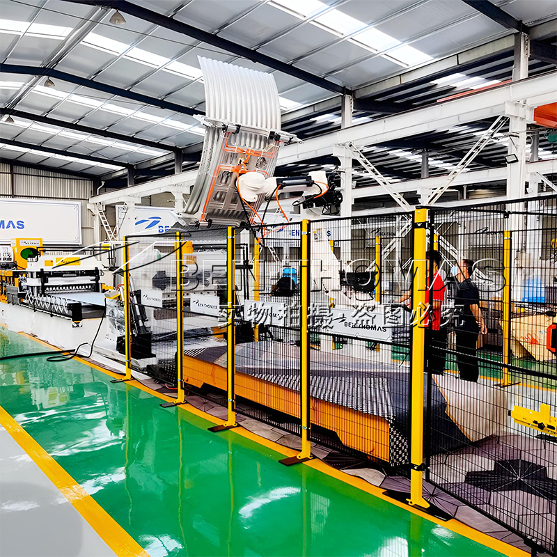 Silo body sheet production line