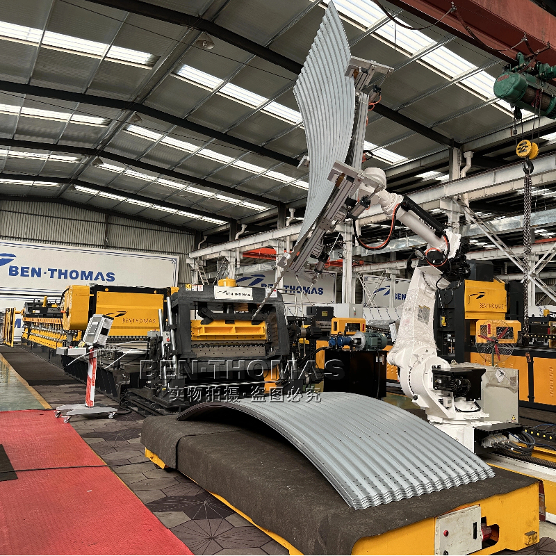 Grain Bin Silo Sidewall Roll Bending Machine