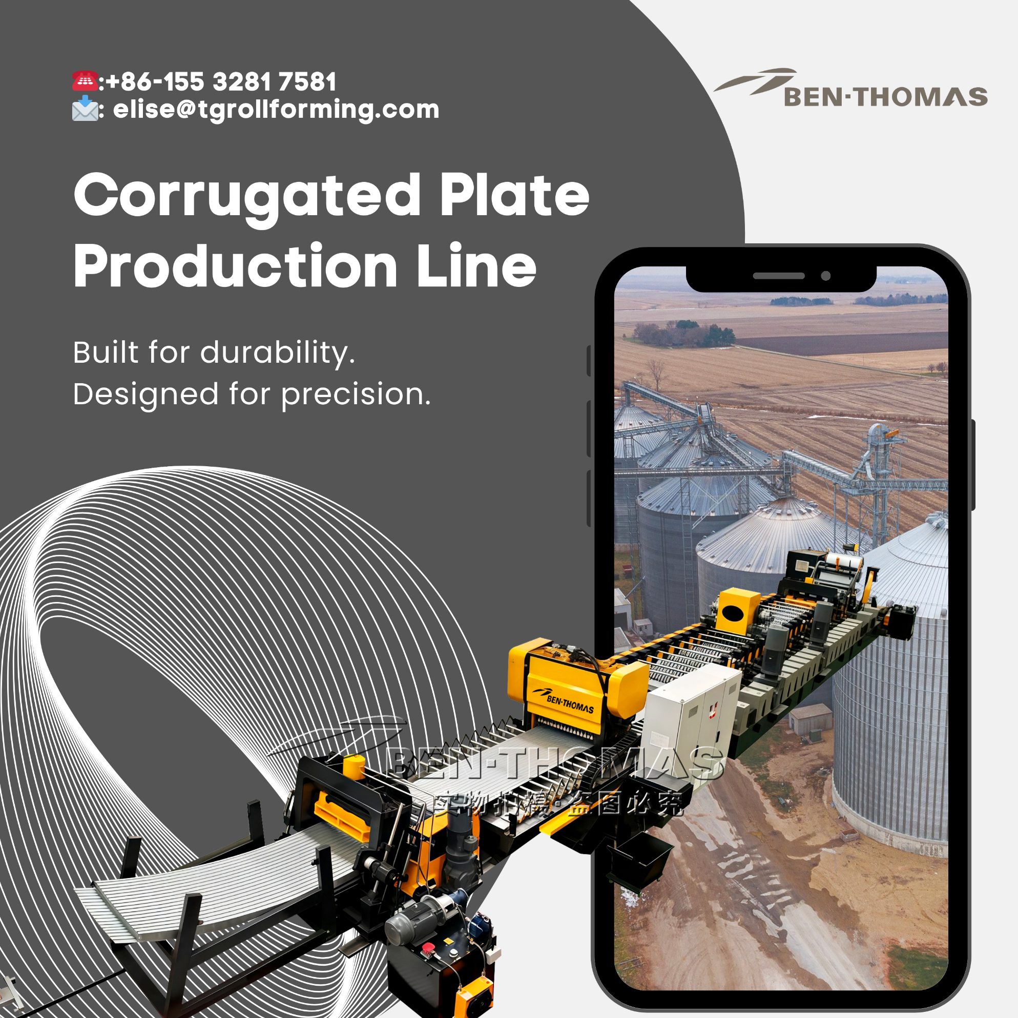 Grain Silo Roll Forming Machine