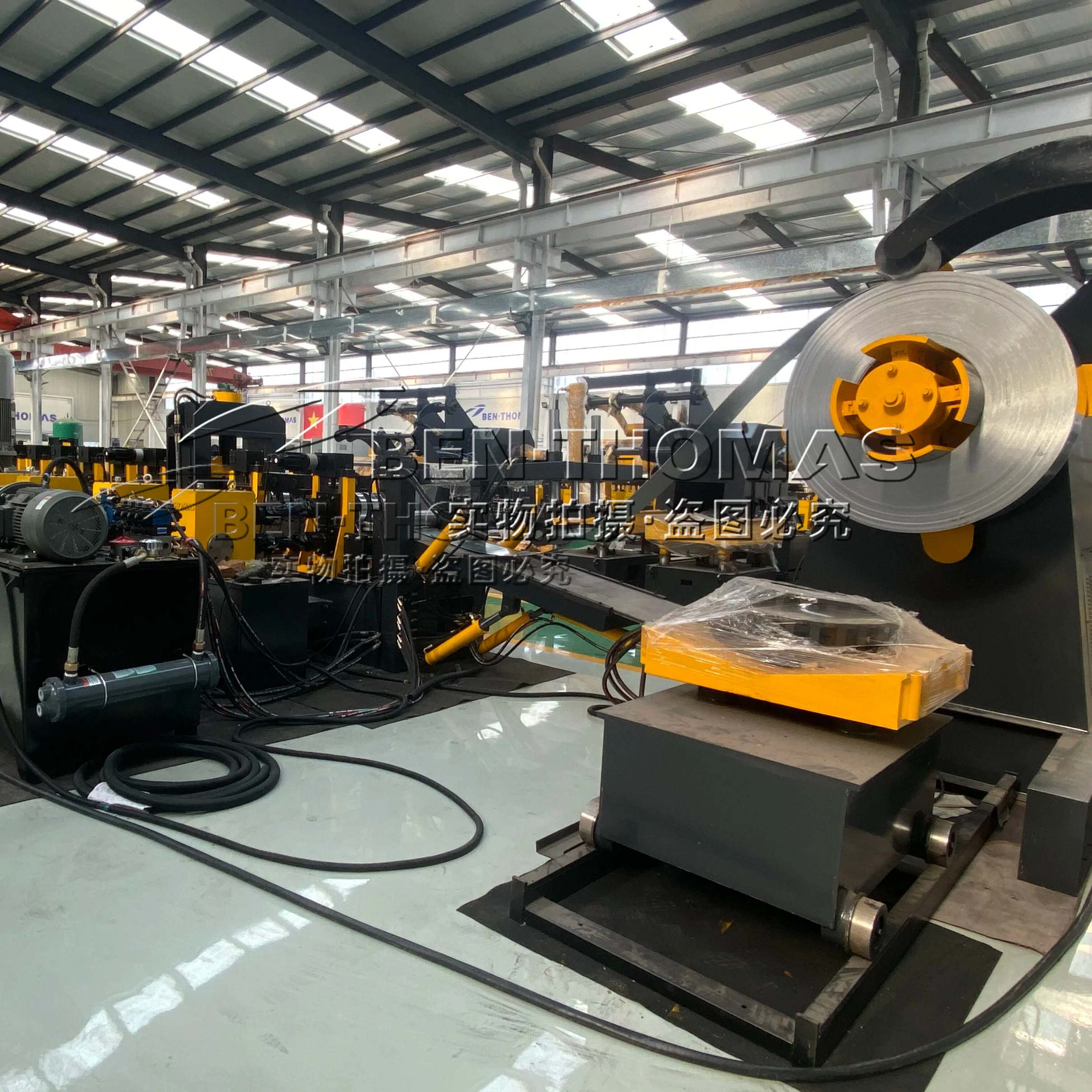 Steel Silo Upright Forming Machine